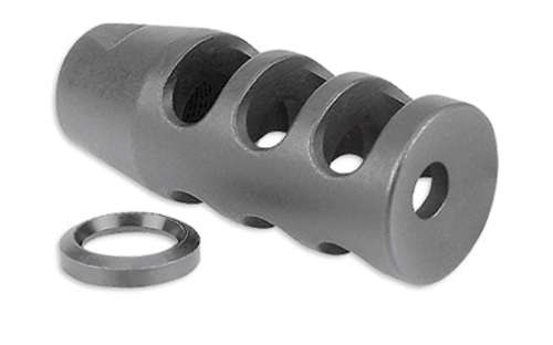 Barrels Choke Tubes Midwest Industries Muzzle Brake MIDWEST 3-CHAMBER AR MUZZLE BRAKE